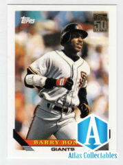 2001 Topps Chrome Traded Barry Bonds #T139 San Francisco